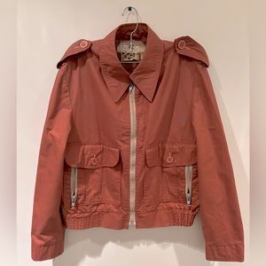 Vintage Croydon 6666 pink bomber jacket size 40